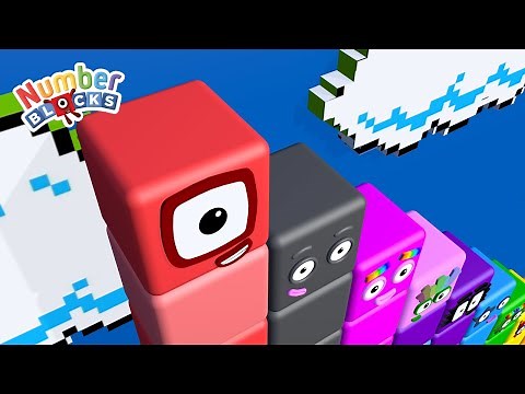 Learn Big Numbers with Numberblocks Step Squad 1 to 100 | Fun Math for Kids! 🚀