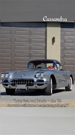 Why the ’59 Corvette Still Turns Heads 👀