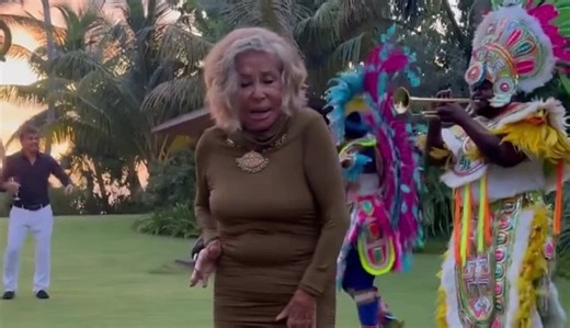 Sean Connery's widow celebrates 94th birthday with granddaughter in wild Bahamas bash