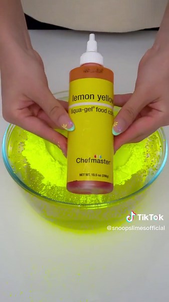 Making the World's Brightest Yellow Slime | Snoop Slimes Restocked