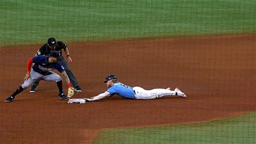 Taylor Walls' RBI double