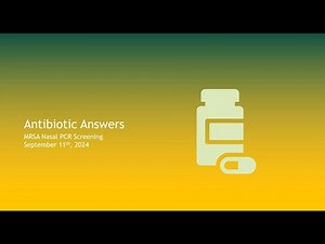 MRSA Nasal PCR Screening