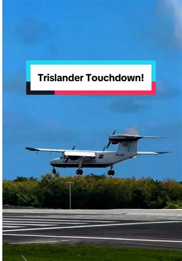 Trislander Touchdown! (RARE Aircraft Lands into Antigua) A great video via ikoolmannix on Instagram 📸 Commentary by Pete the Irish Pilot 🎙️ #antigua #caribbean #aviation #foryou #fyp