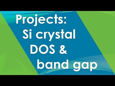 Project: 3.2 Silicon DOS and band gap calculation | Quantum Espresso Tutorial 2019