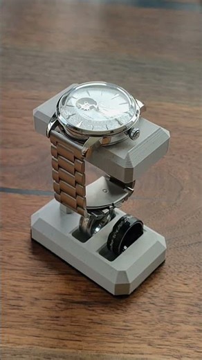 I made a watch and ring display stand. Get yours @ the link in bio!