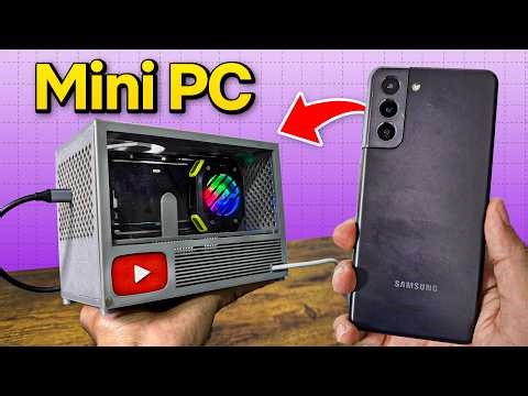 Convertí este Viejo Samsung en una Mini PC Gamer🔥