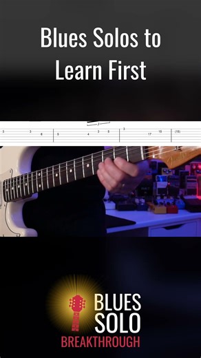 Blues Solos to Learn First - 6