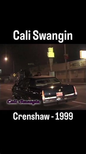 Big Body Cadi SWANGIN down Crenshaw…. 🔥