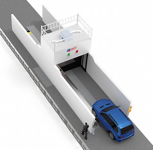 [Hot Item] X-ray Car and Vehicle Inspection System for Cargo and Vehicle Security Scanning - Direct Factory