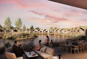 Telford builders start work on over 50 new safari-style 'luxury lodges' for Chester zoo