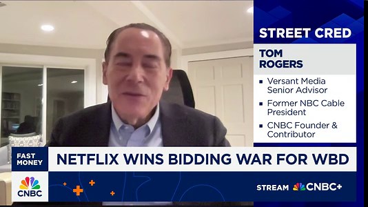 Netflix-Paramount bidding war is not over, says media mogul Tom Rogers