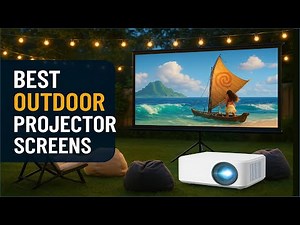 Backyard Cinema Setup: 5 Best Outdoor Projector Screens Reviewed