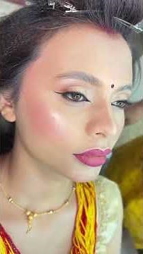 Nepali Reception Bridal Makeup | Nepali Wedding Look | MakeupTutorial