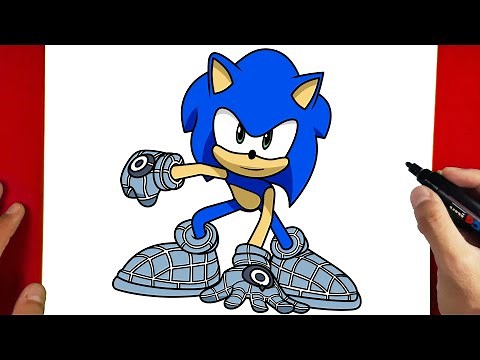 How to Draw Sonic Prime Season 3 | Sonic the Hedgehog