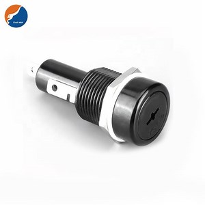 [Hot Item] H3-41 Heavy Duty Faston 10X38mm Screw Type Panel Mount Fuse Holder