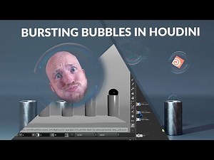 Bursting Bubbles in Houdini (project files)
