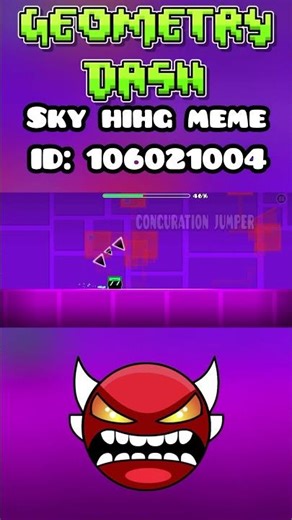 Only The Best Can Conquer The Sky High Level #geometrydash