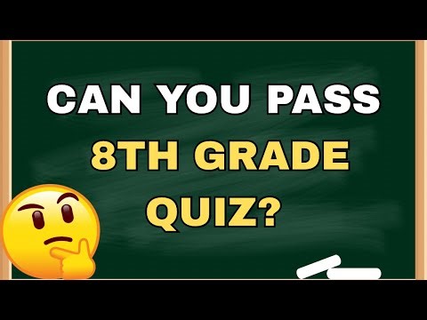 Can You Pass a Middle School Quiz? Test Your Brain! | 50 Questions 🧠🔥