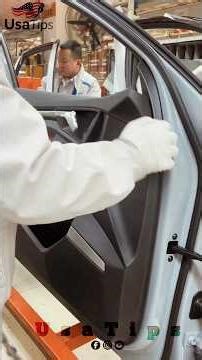 Audi A3, the entire production process on the assembly line