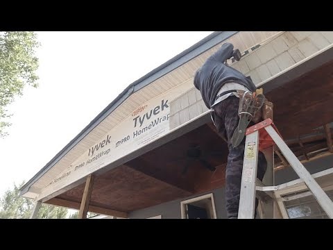 How to install Cedar shake siding