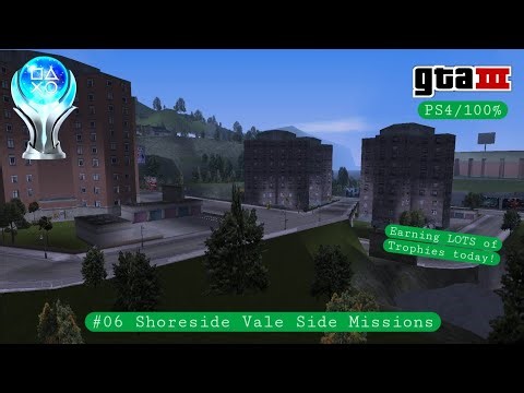 GTA III [Classic] (PS4/100%/Platinum Trophy) #06 Shoreside Vale Side Missions