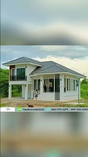 แบบบ้านชั้นครึ่ง 3 ห้องนอน 2 ห้องน้ำ พิกัดนนทบุรี