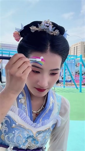 🌸 Beautiful face painting tutorial #art #painting #face painting #face art