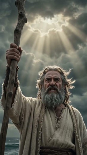 **The Red Sea Split! 🌊 Moses' Greatest Miracle | Bible Story#usa #faith
