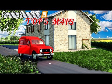 TOP 5 most popular maps for February 2021 | Farming Simulator 19