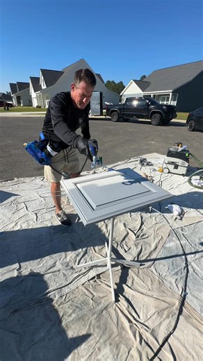 412K views · 1.9K reactions | Priming with Sherwin-Williams Gallery Series tinted primer using the Graco QuickShot  Smooth, even coverage and perfect control — this setup lays the foundation for a flawless factory finish every time.  #wackenhutpainting #gracoquickshot # #fbreelsfypシ゚viralシ #gracopaintsprayers #kitchencabinets #galleryseries #reelsfypシ #sherwinwilliamspaint | Wackenhut Painting Co. | Facebook