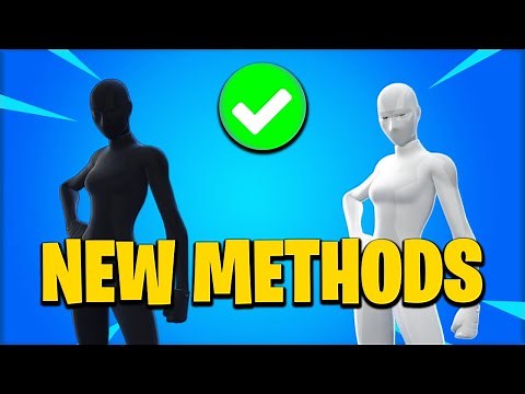 How To Get All WHITE And All BLACK Superhero Skin In FORTNITE! | NEW METHODS