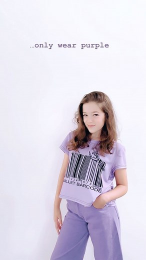 🩰💜 Is the Purple Ballet Barcode Crop for you? Our gorgeous Ambassador @guadalupe_bailarina has the answer! 😎Check the video to see if you should wear it and discover why this piece is a must-have in every dancer's wardrobe. 🩰💜😍Available exclusively at www.balletpapier.com 🛍️ . . #balletpapier #balletpapierstyle #ballet #ballerina #dancer #aspiringballerina #dancewear #ballettshirt #ballettop #balletcroptop #PurplePower #Purple #BalletBarcode #balletfashion #dancefashion #ballerinafashion 