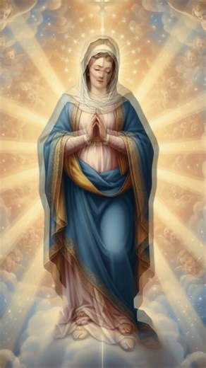 PREGHIERA DELLA SERA ai piedi della MADONNA: Affida la tua notte a Maria #fede #preghiera