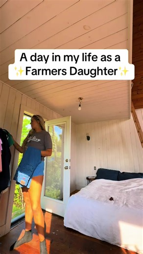 A day in the life a farmer s daughter 🌟 #fypage #farmersdaughter #dayinmylife #maine #lyardskynard