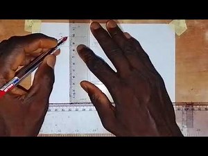 To Draw Perspective View of a given Point by Visual Ray Method - 1