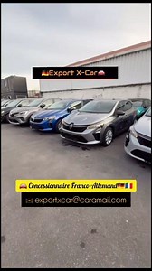 Le Groupe Export X-car spécialiste de l'automobile , vous propose un large choix de voiture neuve & occasion . Retrouvez sur notre page Facebook tous les modèles, version et finition des voitures occasions des principaux constructeurs automobiles dont : Renault, Dacia, Nissan, Mercedes-Benz, Ford, Suzuki, Kia, Toyota... ________________________________ 👉Garantie 12 à 48 mois avec possibilité d’extension 👉Véhicule disponible sur commande 🌟GARANTIE EUROPÉENNE 📍 LIVRAISON France 🇫🇷 Belgique �