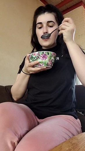 Cea mai buna 🥰😋😋Cui ii place laptele cu mamaliga?😋😋🥰🥰