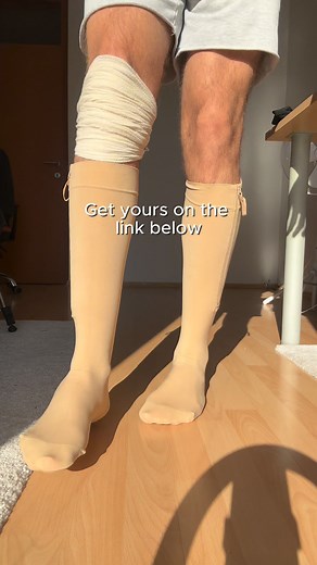 Put on compression socks pain-free in seconds Get yours here: https://gripstander.com/products/zippra%E2%84%A2-medical-compression-socks | Zippra | Facebook