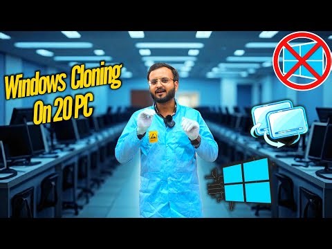 How to Install Windows in multiple PC In One Time | Using Cloning | Complete Full Lab Setup |