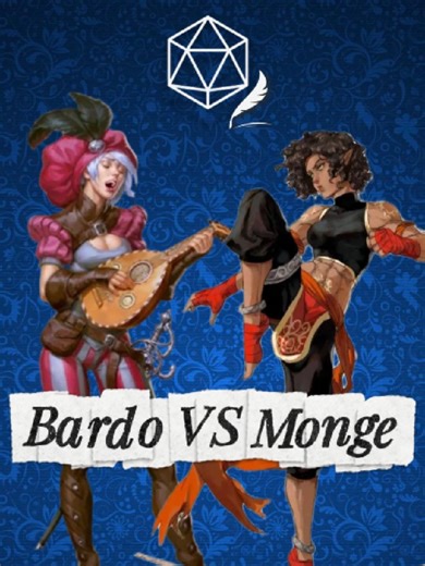 Bardo VS Monge #monge #monk #bardo #bard #dnd #ded #dungeonsanddragons #geek #nerd #humornotiktok