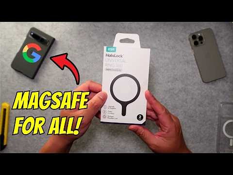 How to Add Magsafe to Any Phone! ESR Magnetic Ring 360 Review