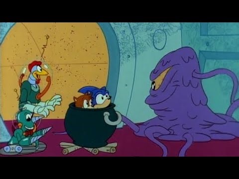 Adventures Of Sonic The Hedgehog - Spaceman Sonic