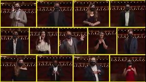 4.2K views · 157 reactions | Here’s a bit of mew-sic in honor of National Cat Day.  Meow! In this excerpt from “Sole e Amore,” the 2020/21 Ryan Opera Center Ensemble performs a paw-some new arrangement of Rossini's “Duetto buffo di due gatti” ("Comic duet for two cats") with Maestro Enrique Mazzola on piano. Learn more at lyricopera.org/gatti and watch the full concert, streaming on Facebook and YouTube. | Lyric Opera of Chicago | Facebook