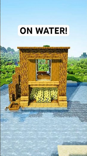 Easy Lake House in Minecraft