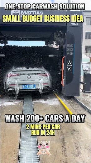 The 5-Brush, 4-Dryer Powerhouse. – Mattias Car Wash Systems | #carwashbusiness #carwashmachine