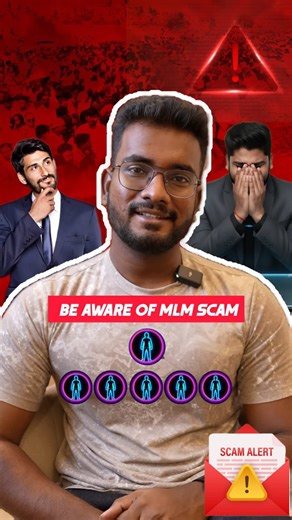 Harish v | 🚨 Be Aware of MLM Scams! 🚨 Not every “business opportunity” is real. Many MLMs (Multi-Level Marketing) promise quick money 💸 but in... | Instagram
