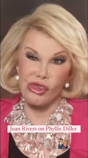136K views · 1.5K reactions | Joan Rivers and Phyllis Diller were friends. Phyllis was a comedy mentor to Joan. They spoke highly of each other. Here Joan is talking about stage personas being completely different from the comic off stage. #phyllisdiller #beingphyllis #joanrivers #comedy #persona #comedian #femalecomedian #funny #jokes #laugh #irl #offstage #onstage #act | The Phyllis Diller | Facebook