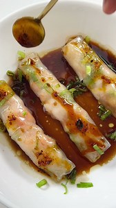 136K views · 1.3K reactions | Shrimp Rice Paper Rolls (Cheung Fun) Comment 'recipe' and I'll send you the recipe link! Try my easy hack to make dim sum shrimp noodles rolls with rice paper instead! This method saves so much time and effort - enjoy! | Herman at Home | Facebook