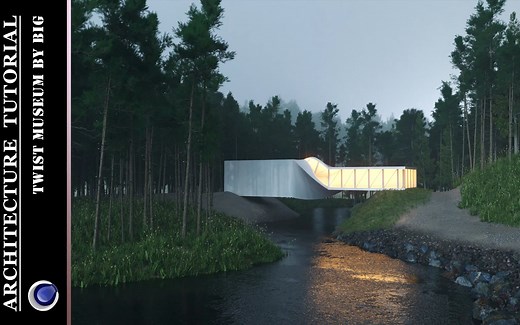 C4D建筑建模教程