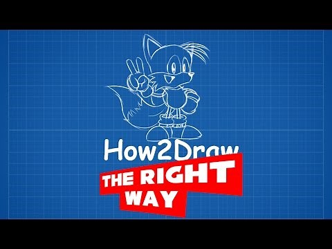 How to Draw Tails (How2Draw THE RIGHT WAY Ep. III)